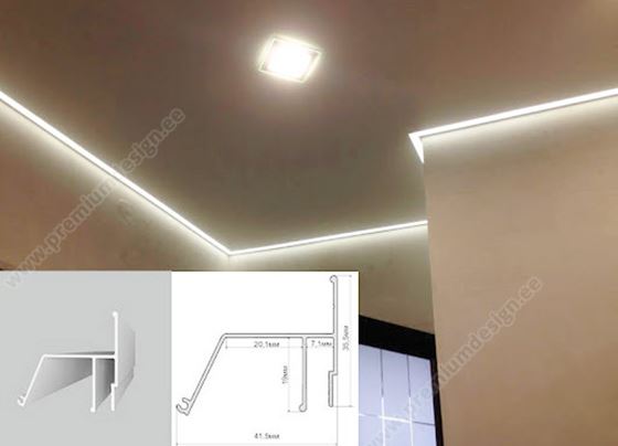 Профиль парящие потолки фото Профиль парящие потолки фото